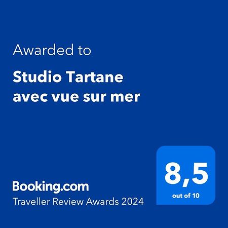 Studio Tartane Avec Vue Sur Mer La Trinité Exteriör bild