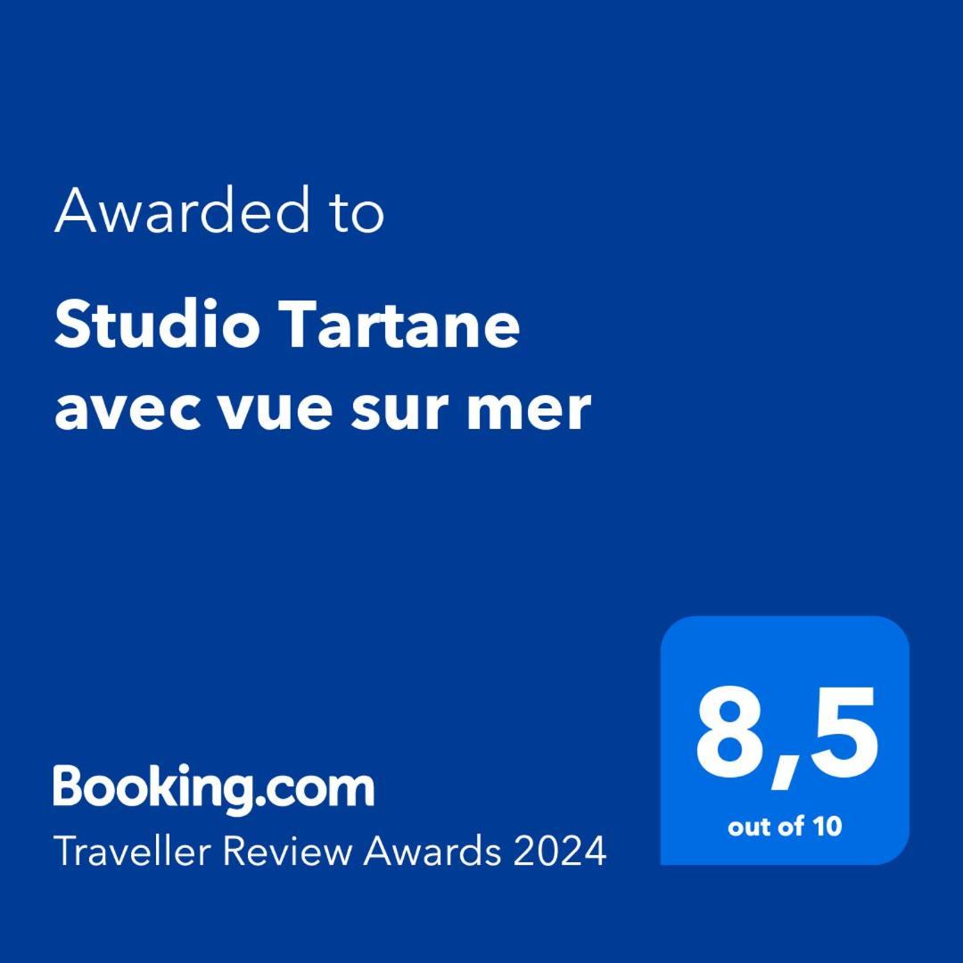 Studio Tartane Avec Vue Sur Mer La Trinité Exteriör bild